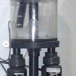 Closeup detail of autoflush