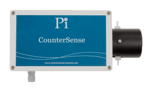 Filter effluent particle counter