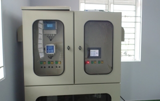 pH and DO multiparameter analyser at Trang Bang, Vietnam.